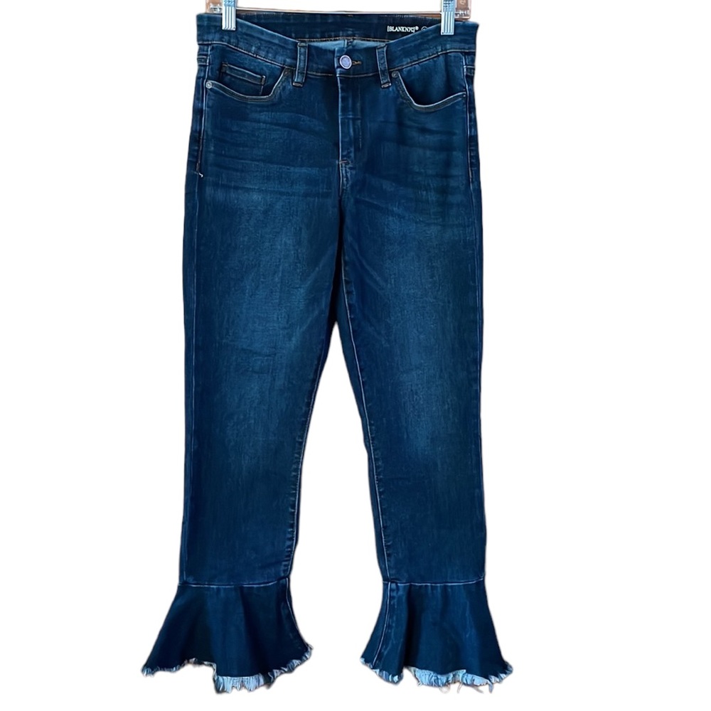Blank NYC Flared Bell Bottom Dark Blue Wash Women’s Jeans Size 29
